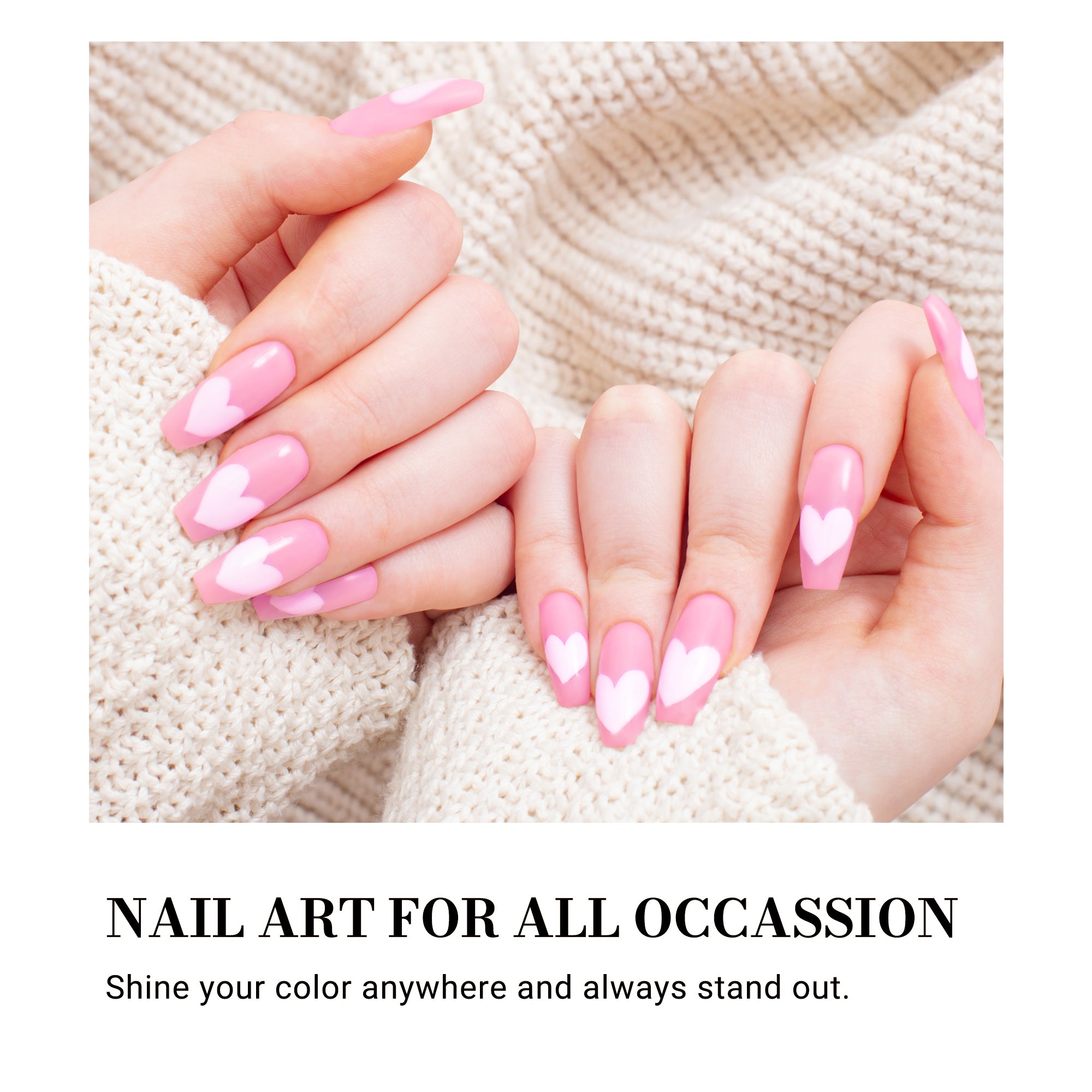 012 Pretty Pink - TPO-Free Thick Gel Nail Polish (15ml) - 图片4