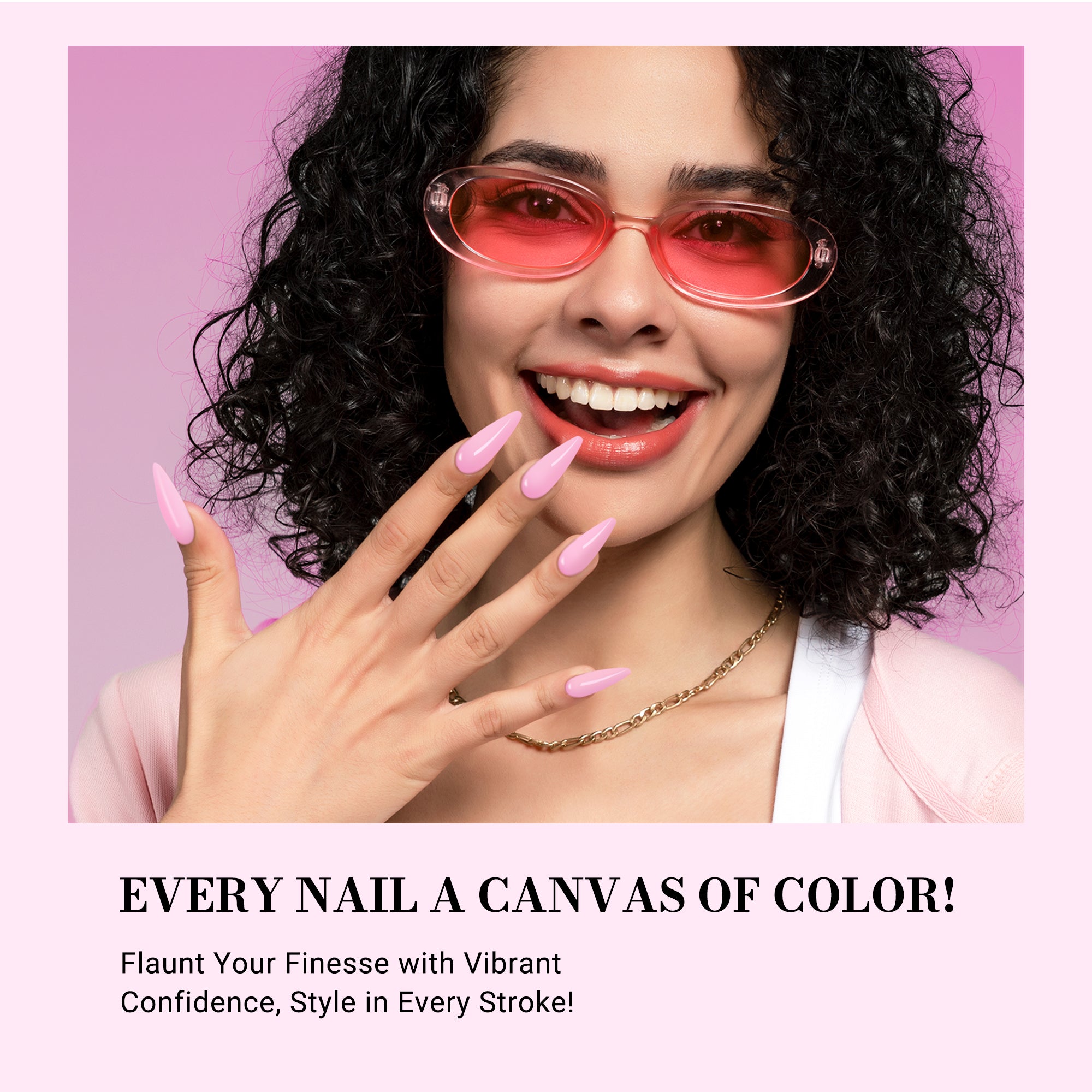 012 Pretty Pink - TPO-Free Thick Gel Nail Polish (15ml) - 图片5