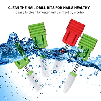 Professional Ceramic Nail Drill Bits Set (4Pcs) (US ONLY) - 图片2