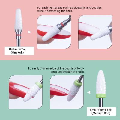 Professional Ceramic Nail Drill Bits Set (5Pcs)
