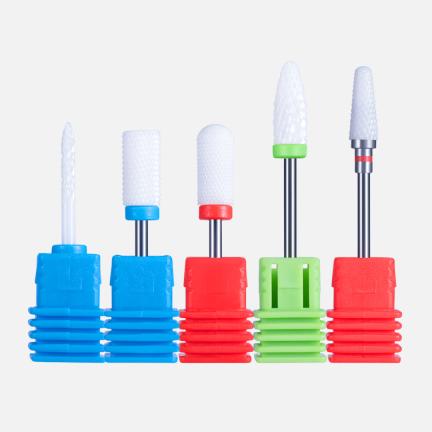 Professional Ceramic Nail Drill Bits Set (5Pcs)