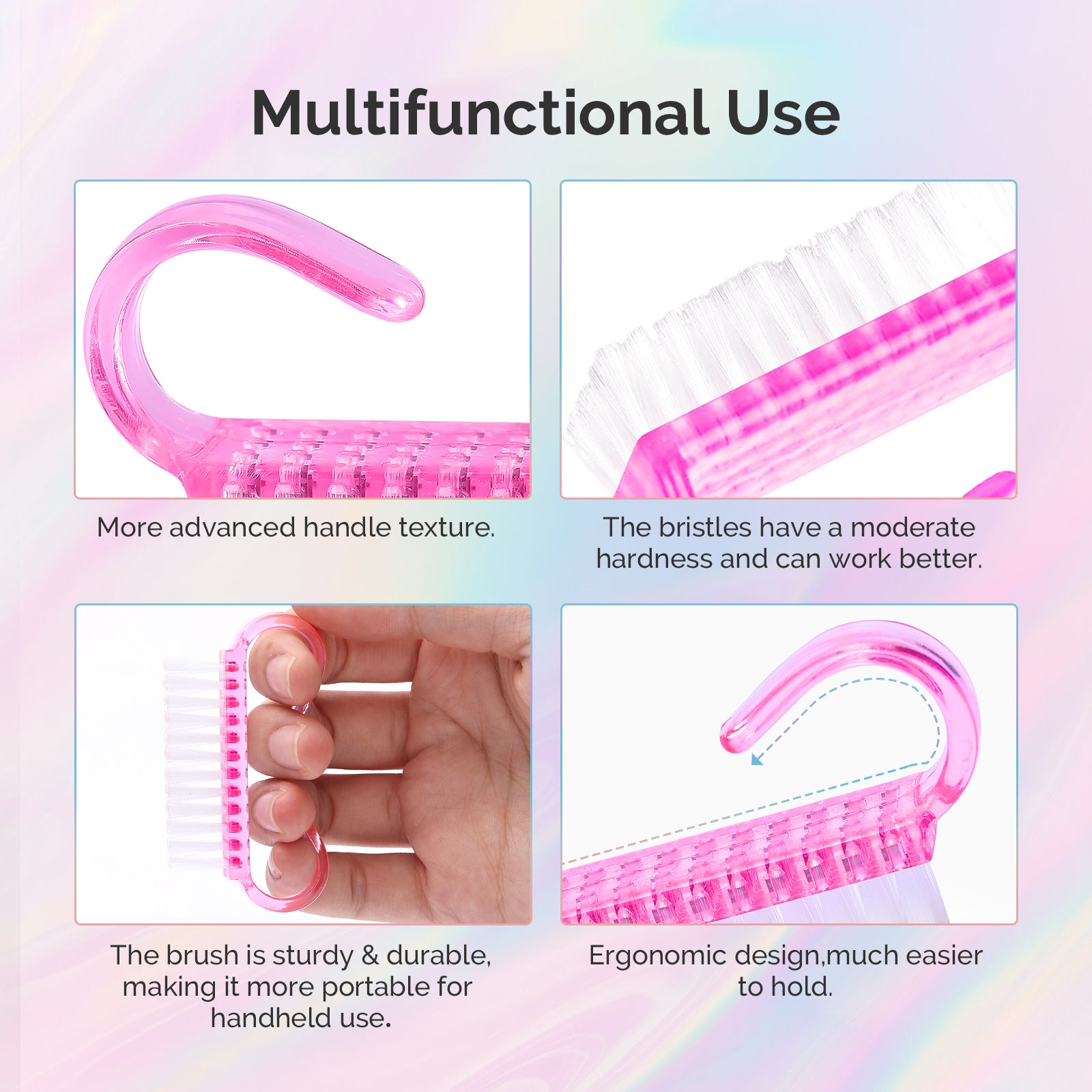 Professional Nail Files and Buffers 16Pcs Kit - 100/180 Grit - 图片5