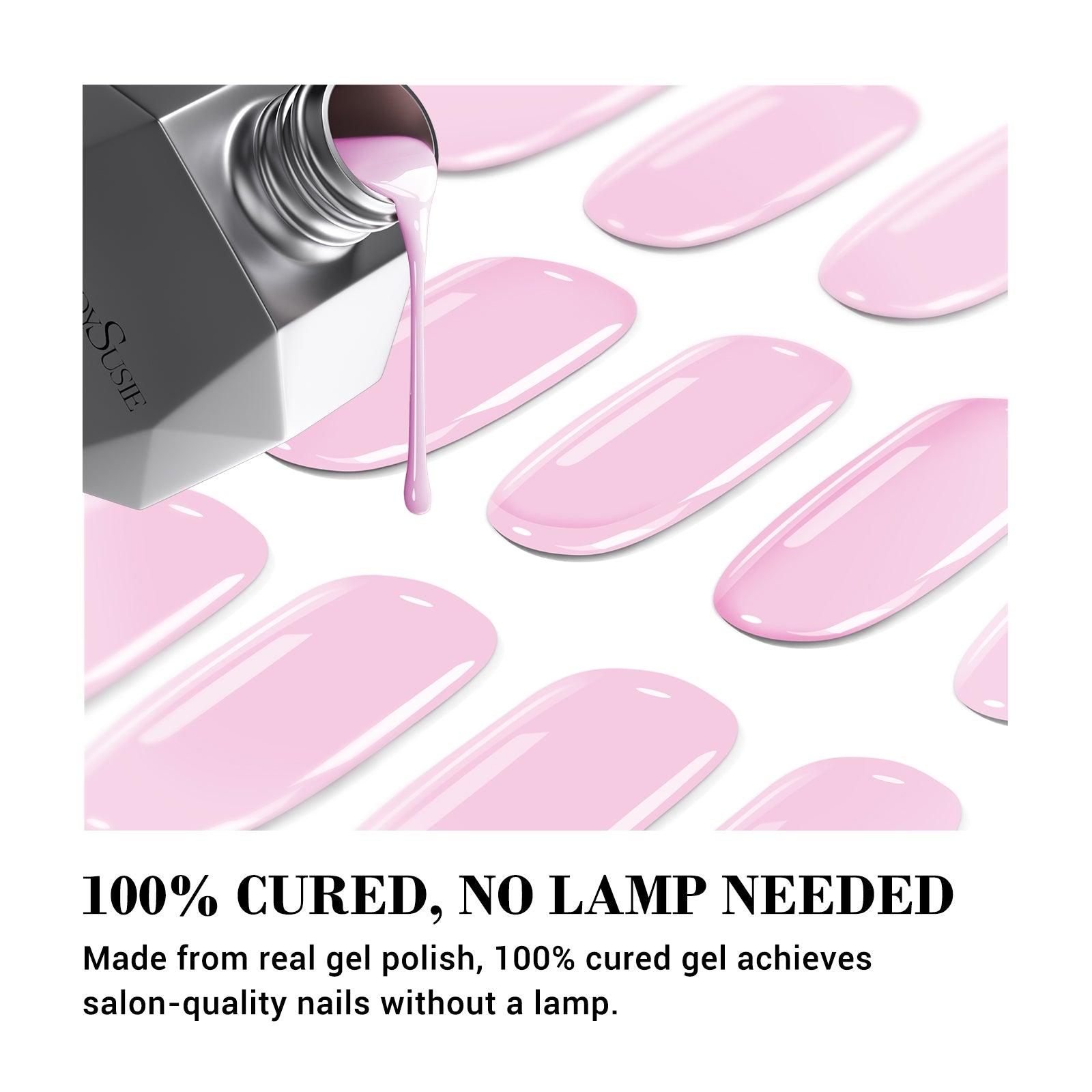 Qcoat Fully Cured Gel Nail Strips - Lavender(US ONLY) - 图片2