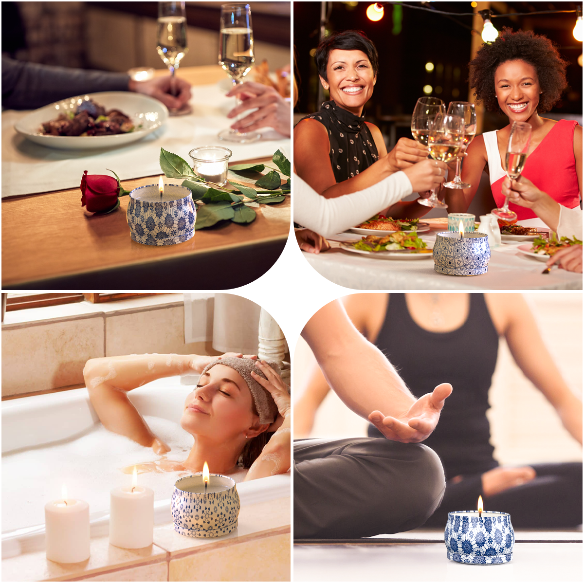 Relief Sleep Scented Candle Set - 图片8