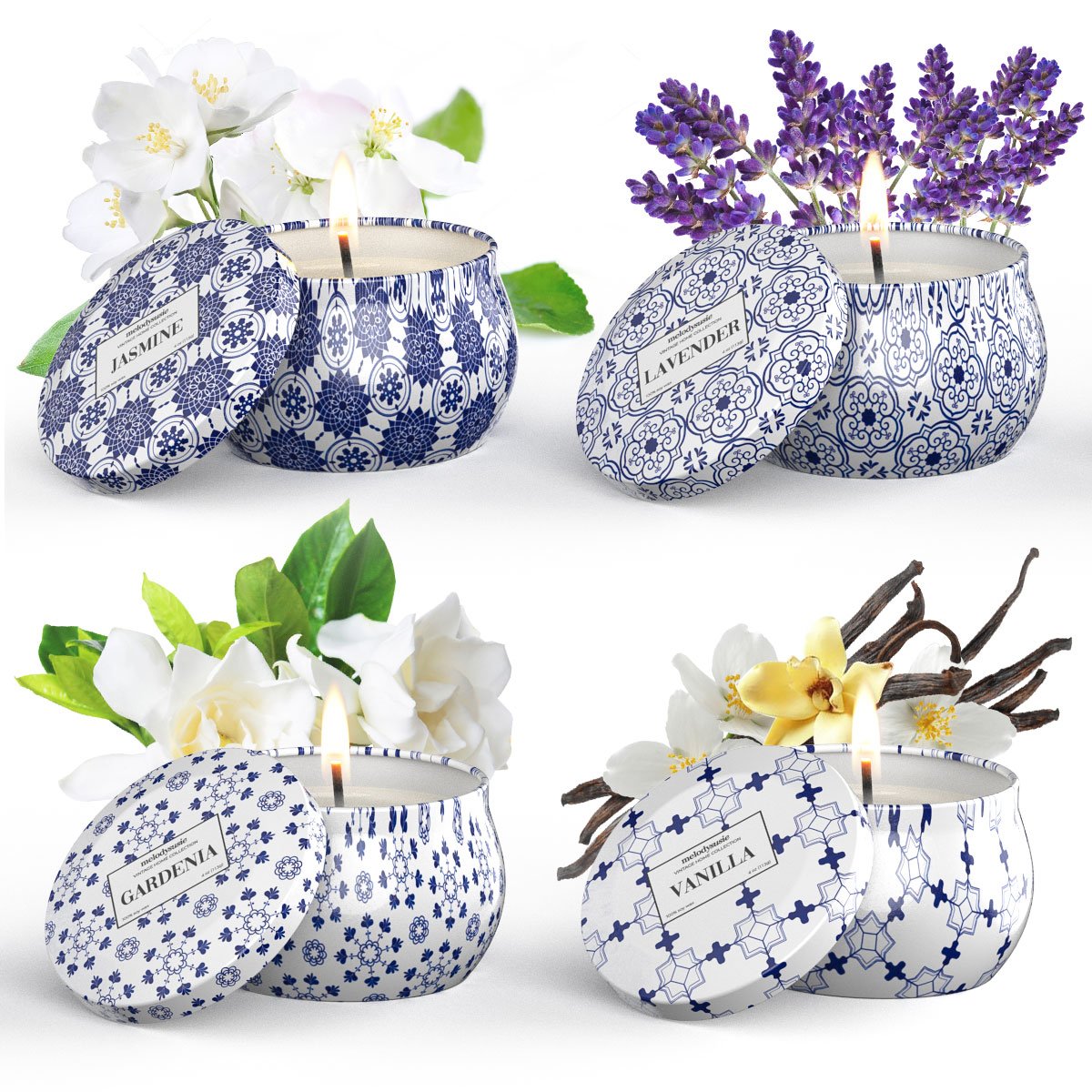 Relief Sleep Scented Candle Set - 图片2