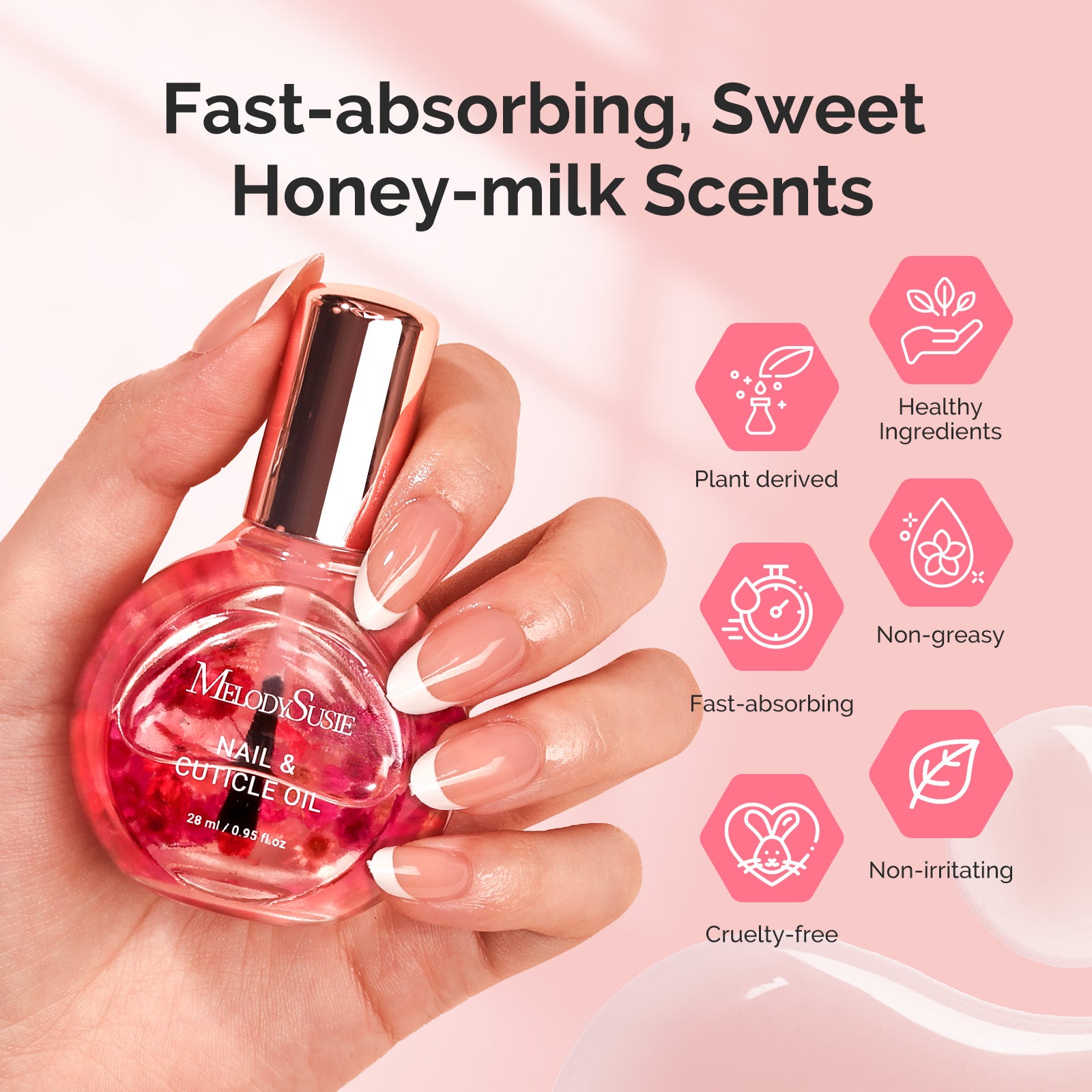 Rose Cuticle Oil 28ml 0.95 fl. Oz - 图片6