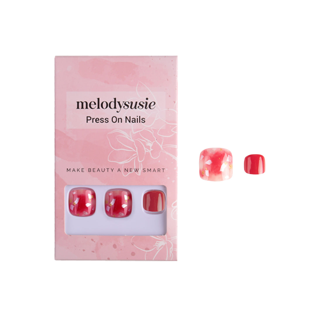 Ruby Acrylic Press On Nails Kits - 图片4