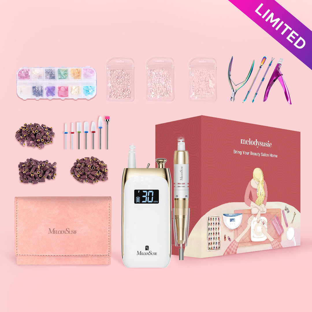 Jade(SC320C) Rechargeable Nail Drill 30,000RPM - 图片12