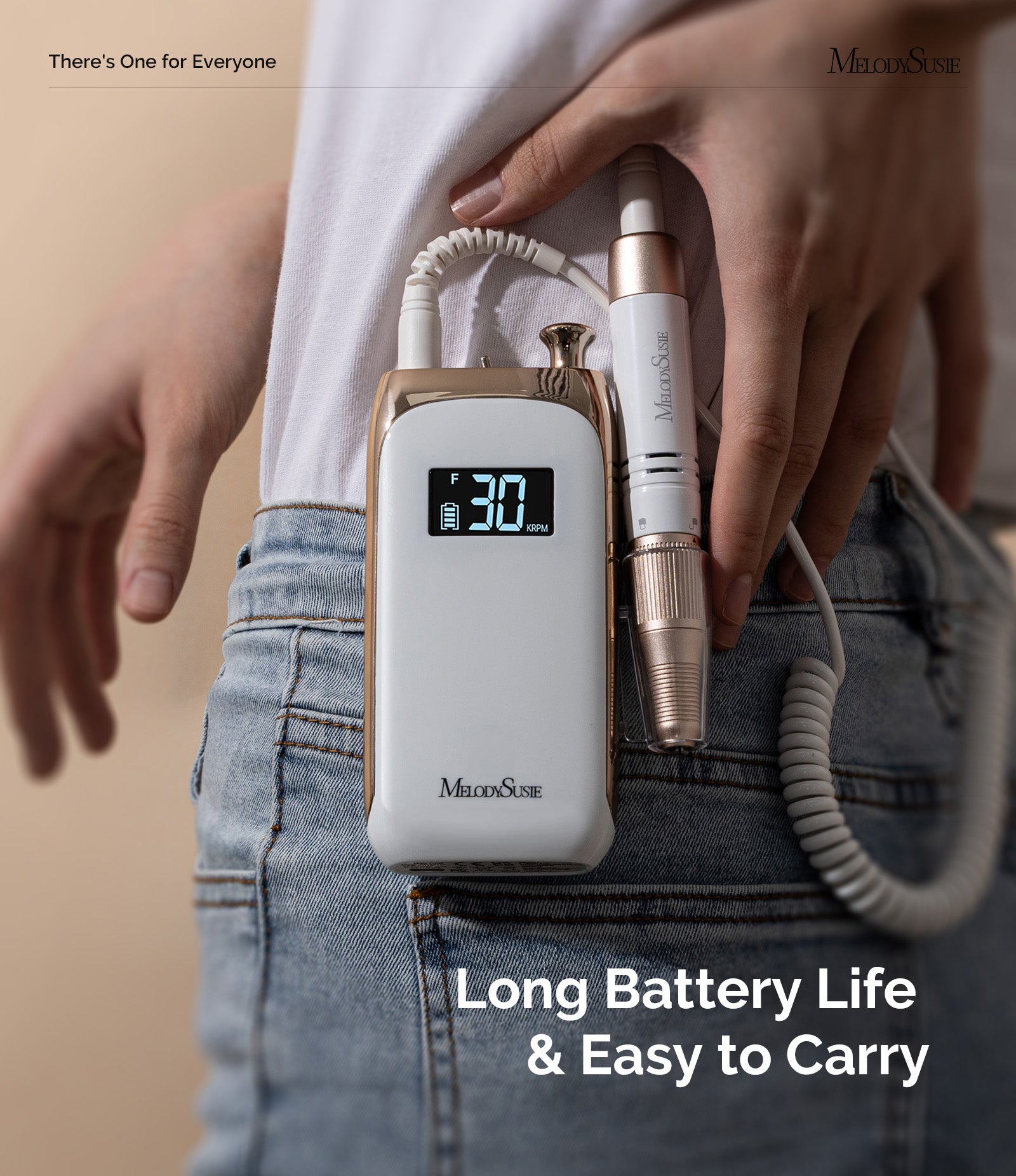 Jade(SC320C) Rechargeable Nail Drill Sets - 图片3