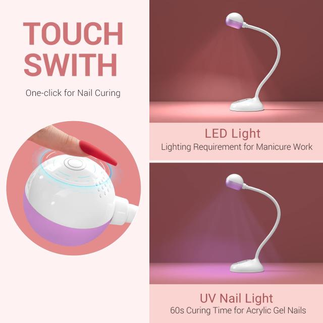 S-Pro09M(Spro09D) 2 in 1 UV/LED Nail Art Lamp