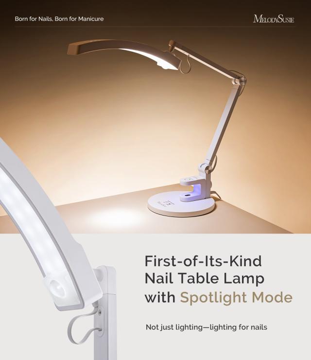 S-Pro29G Nail-Focused 3-Mode Manicure Table Lamp Pack for 3-4