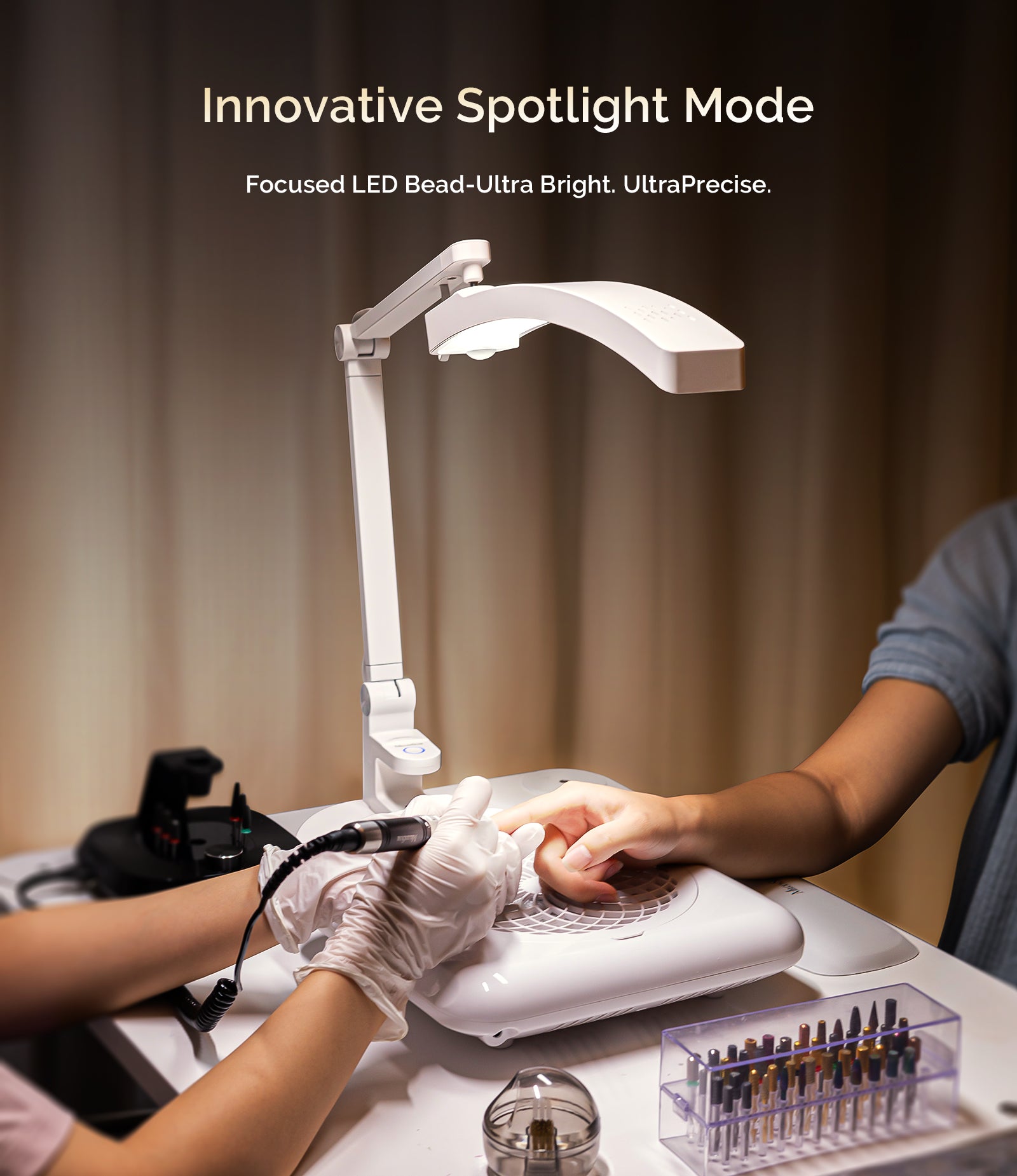 S-Pro29G Nail-Focused 3-Mode Manicure Table Lamp Pack for 5-6 - 图片4