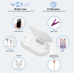 Sanitizer Box Colorful Tungsten Carbide Bits Set
