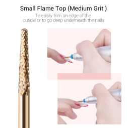 Sanitizer Box Gold Carbide Bits Set