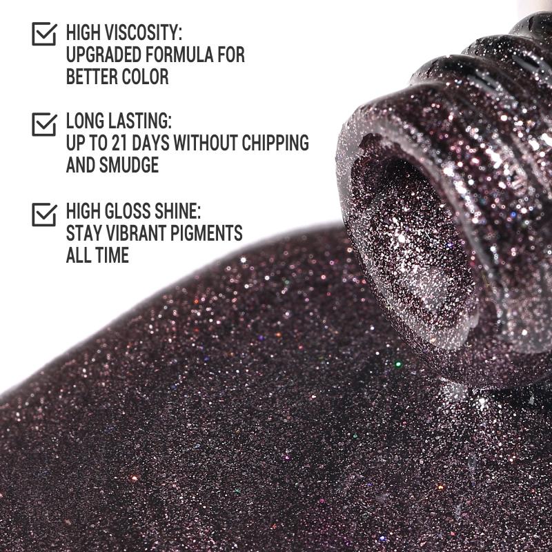 Z203 Saturn Energy Brown - TPO-Free Thick Gel Nail Polish(15ml)