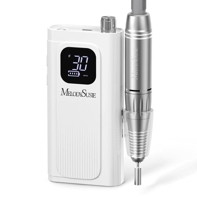 SC300F Clip-On Rechargeable Nail Drill 30,000RPM - Purple