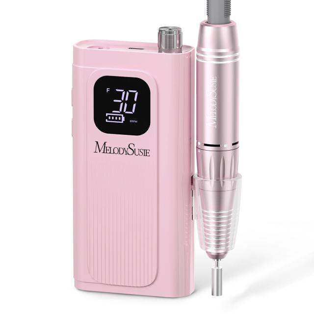 SC300F Clip-On Rechargeable Nail Drill 30,000RPM - Purple