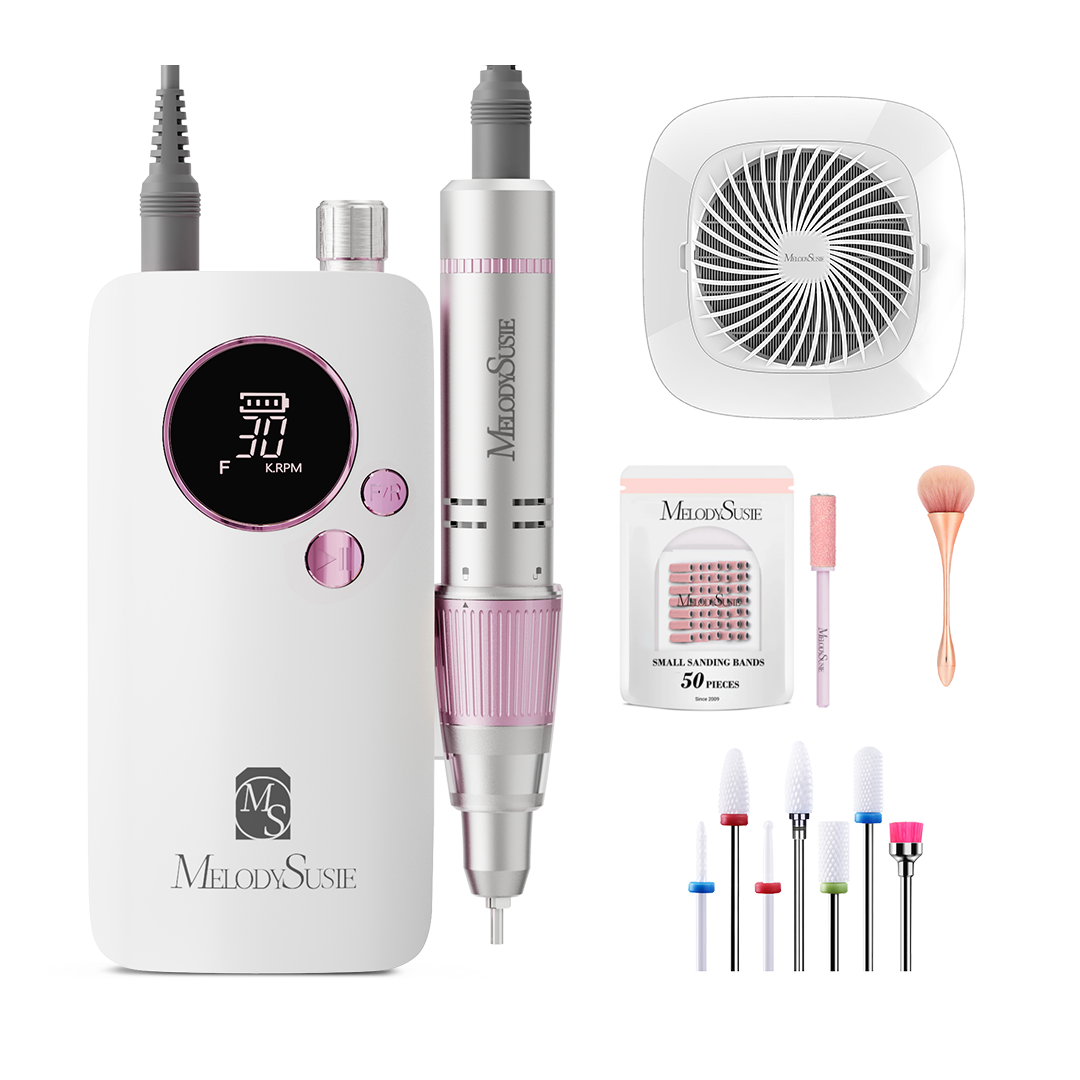 SC320F Rechargeable Nail Drill 30,000RPM Set