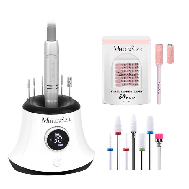 SC320G Desktop Multifunctional Rechargeable Nail Drill 30,000RPM