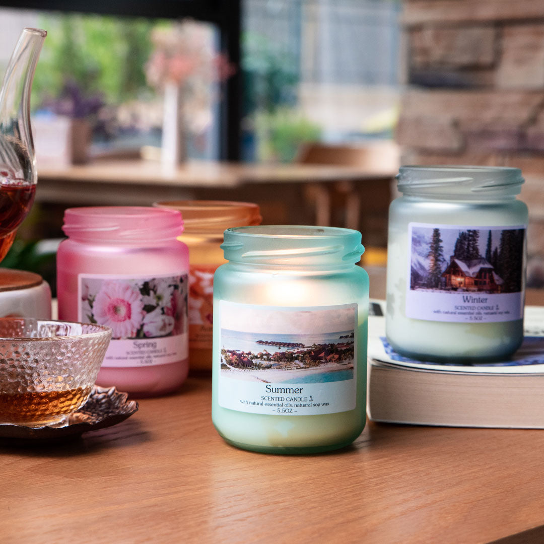 Seasonal Scented Candles Gift Set - 图片4