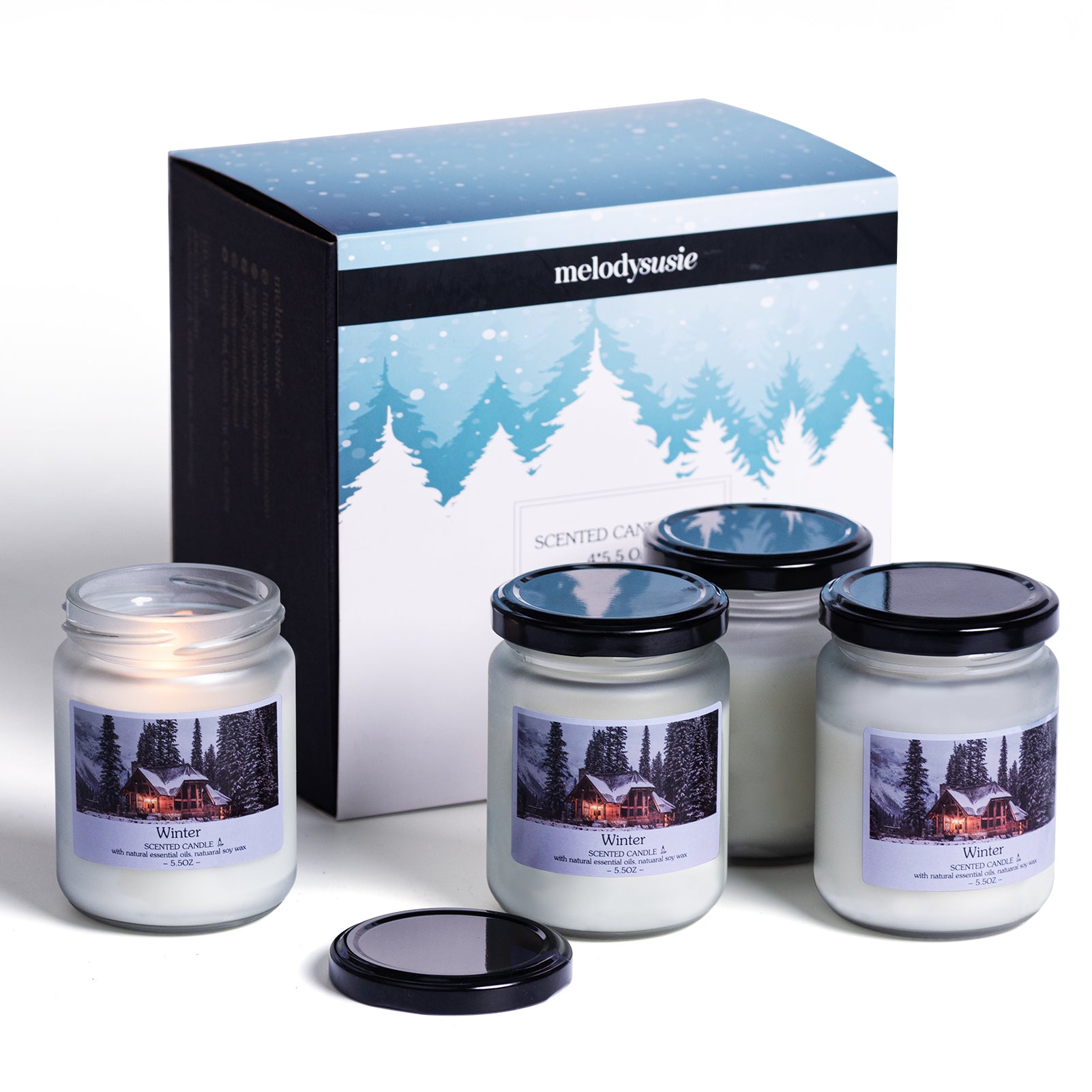 Seasonal Scented Candles Gift Set - 图片11