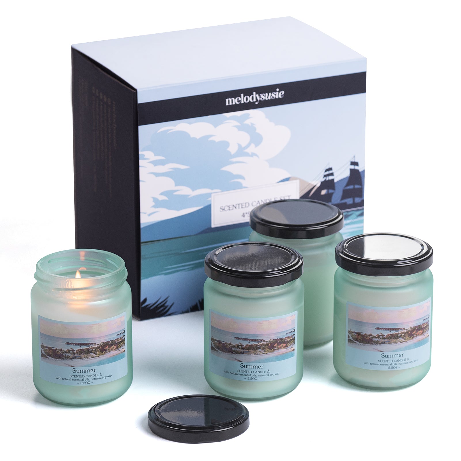 Seasonal Scented Candles Gift Set - 图片9