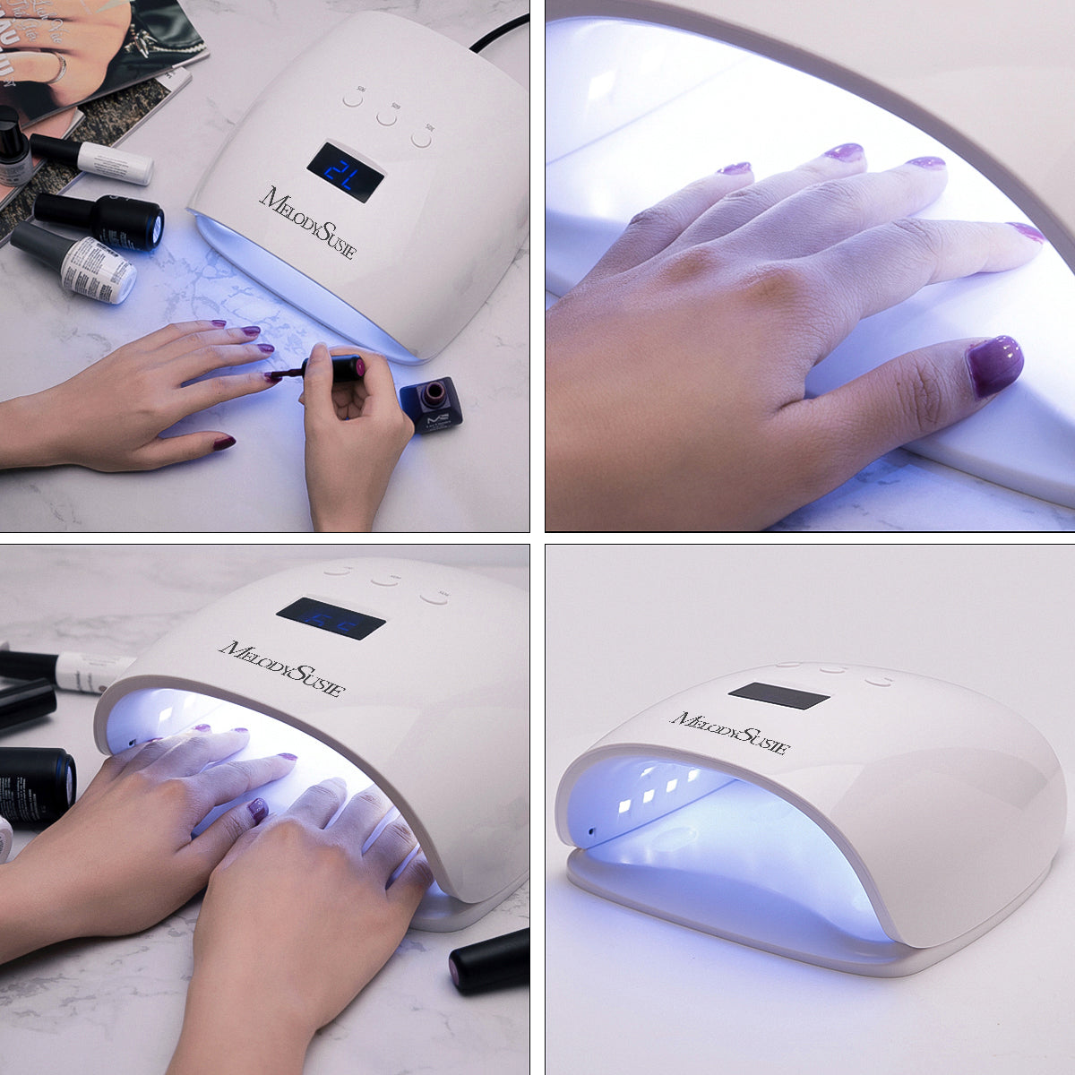 Selene(SC320D) Rechargeable Nail Drill 30,000 RPM Student Kit - 图片2