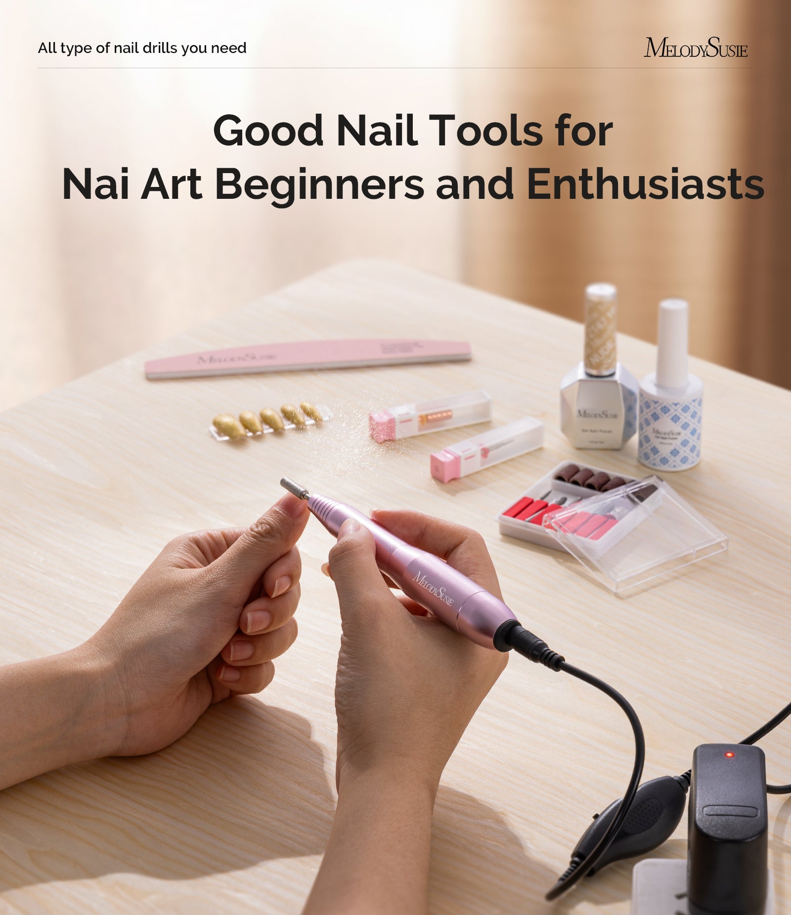 Sheen(PC120B) Pen-Shaped Portable Nail Drill 20,000RPM - 图片6