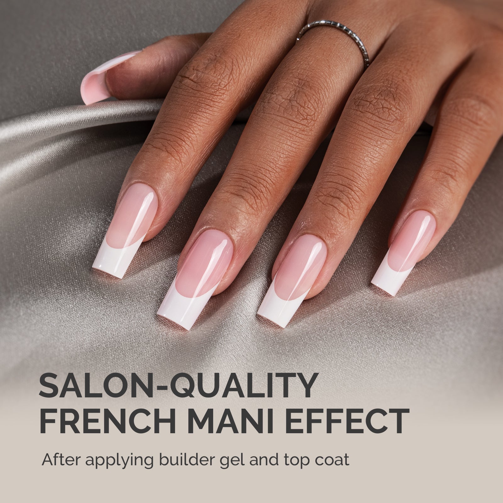 SilkTips 4 in 1  French Soft Gel Nail Tips - 150Pcs (US ONLY) - 图片2