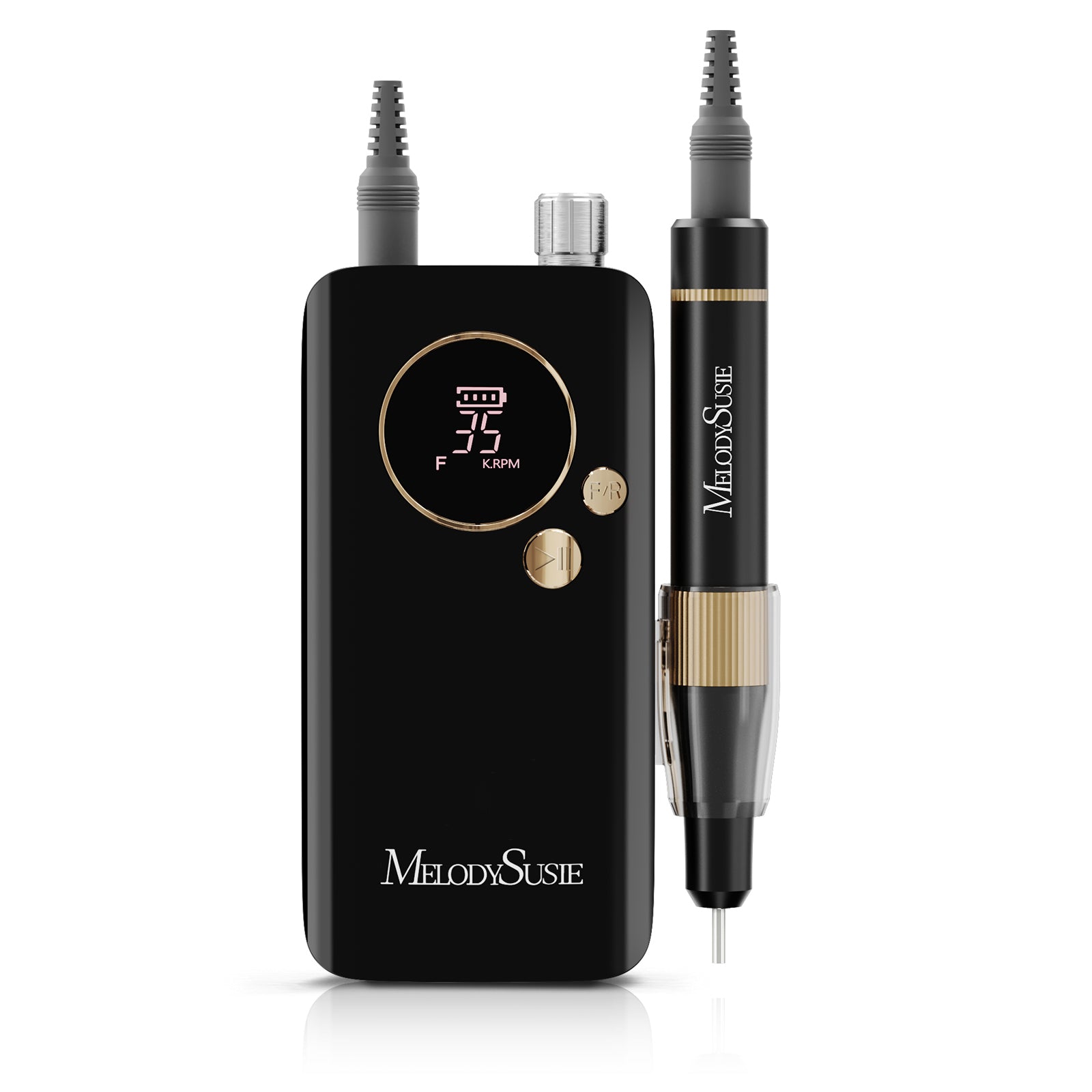 SM200F Clip-On Advanced Rechargeable Nail Drill 35,000RPM - Black