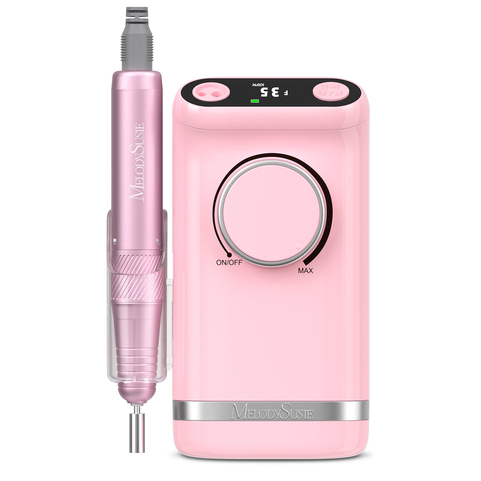 SM320G Clip-On Advanced Rechargeable 2-in-1 Nail Drill with Tilted Display Design 35,000RPM - 图片8