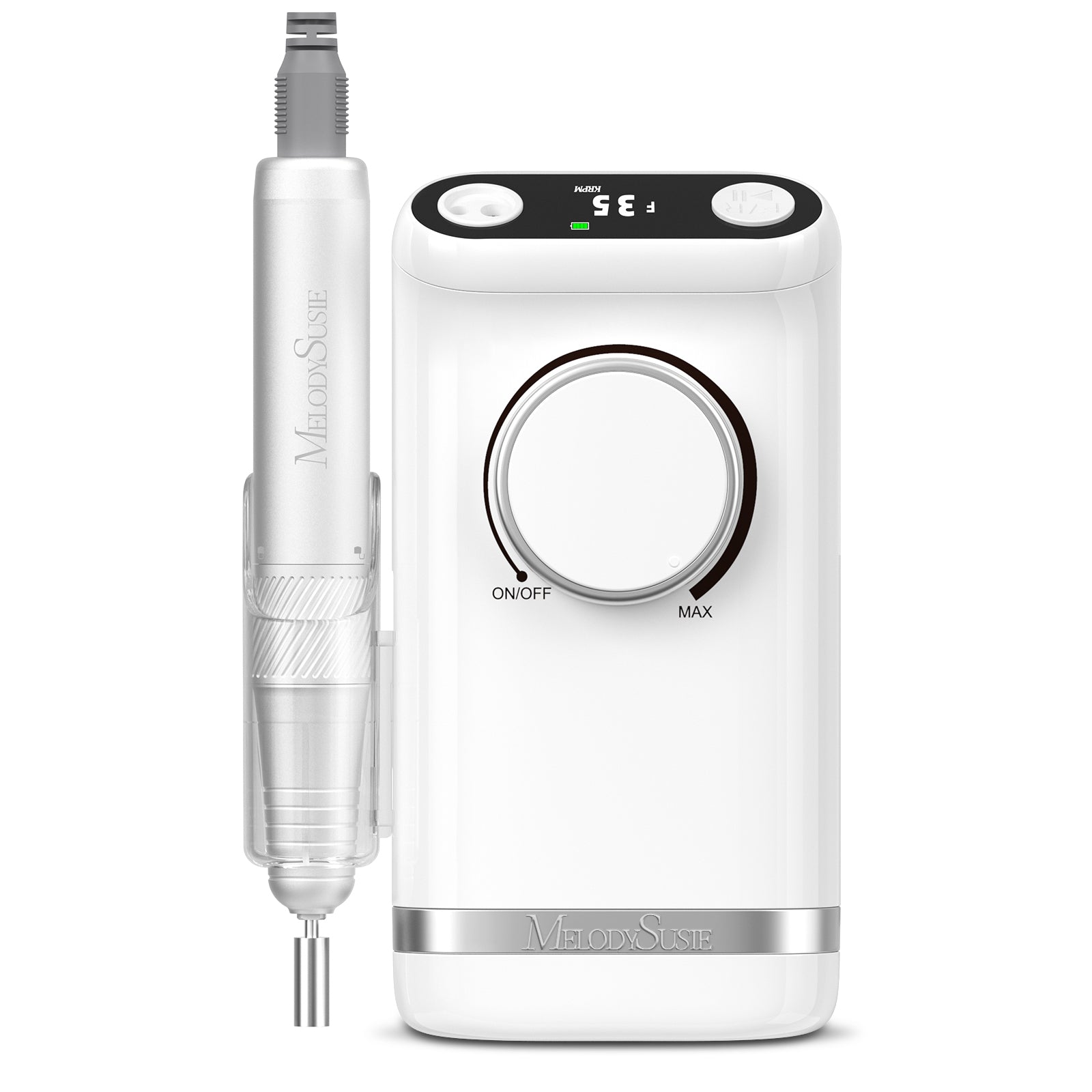 SM320G Clip-On Advanced Rechargeable 2-in-1 Nail Drill with Tilted Display Design 35,000RPM - 图片11