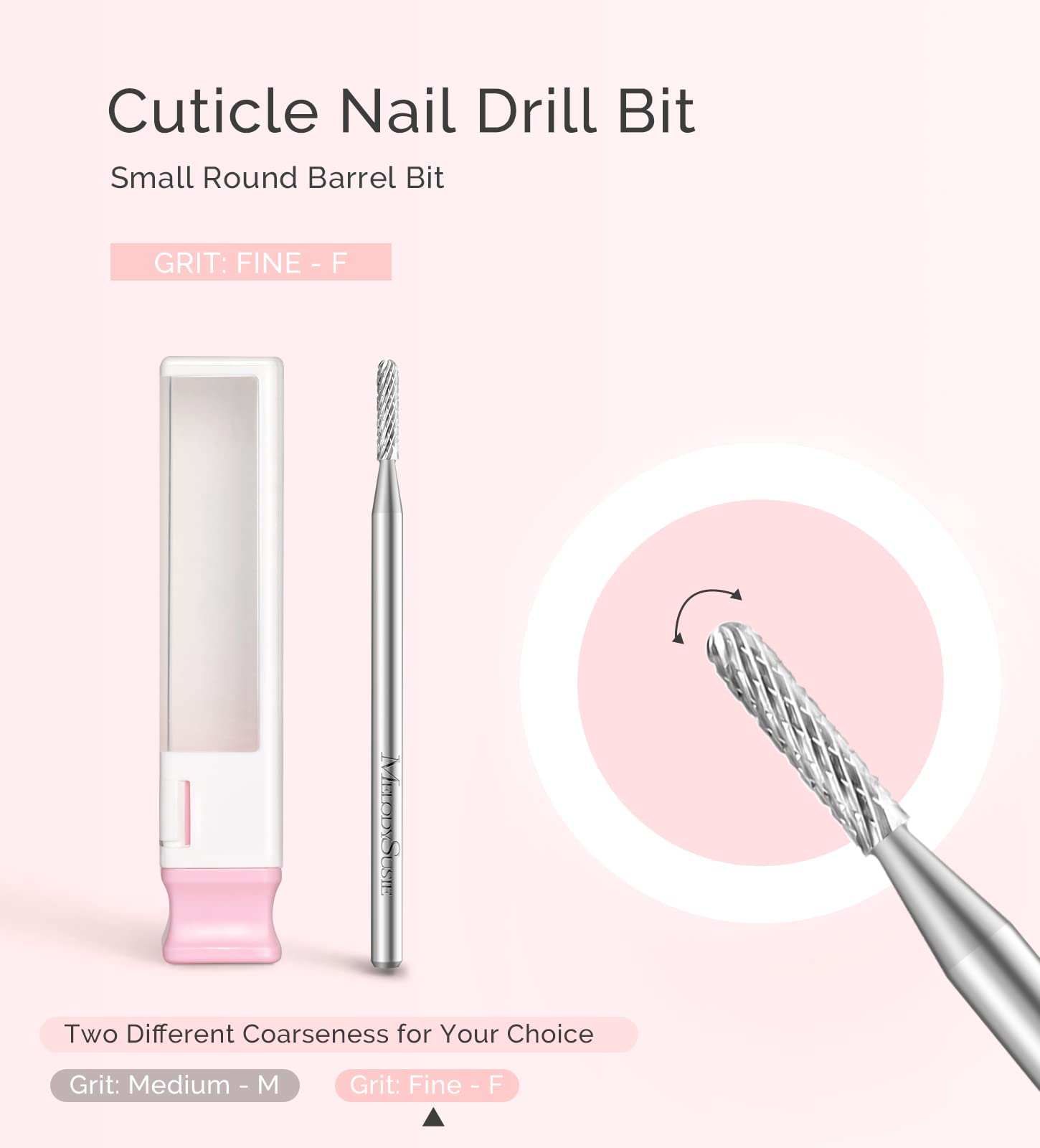 Small Round Barrel Tungsten Carbide Nail Drill Bit - 图片2