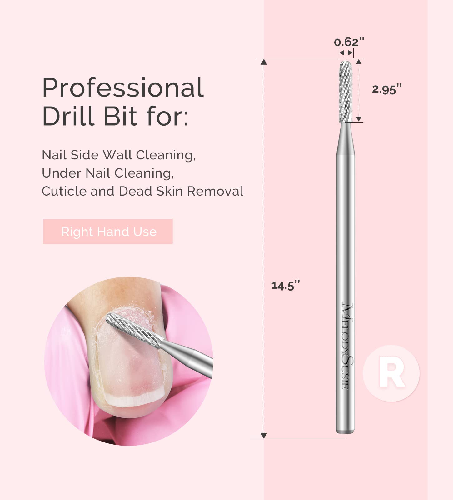 Small Round Barrel Tungsten Carbide Nail Drill Bit - 图片3