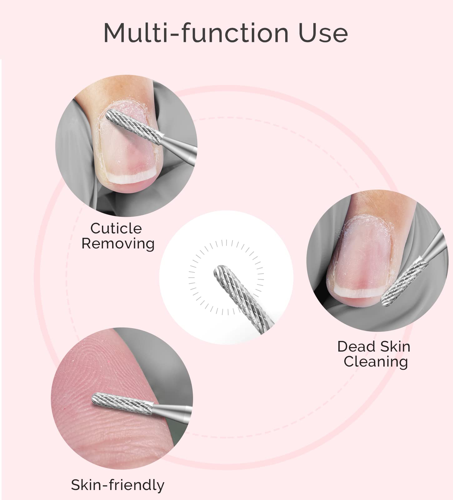 Small Round Barrel Tungsten Carbide Nail Drill Bit - 图片5