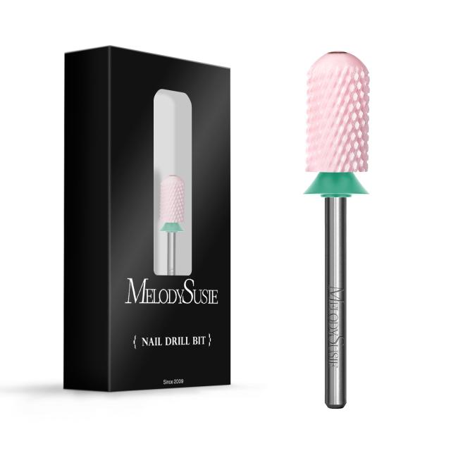 Smooth Round Top Large Barrel Ceramic Nail Drill Bit