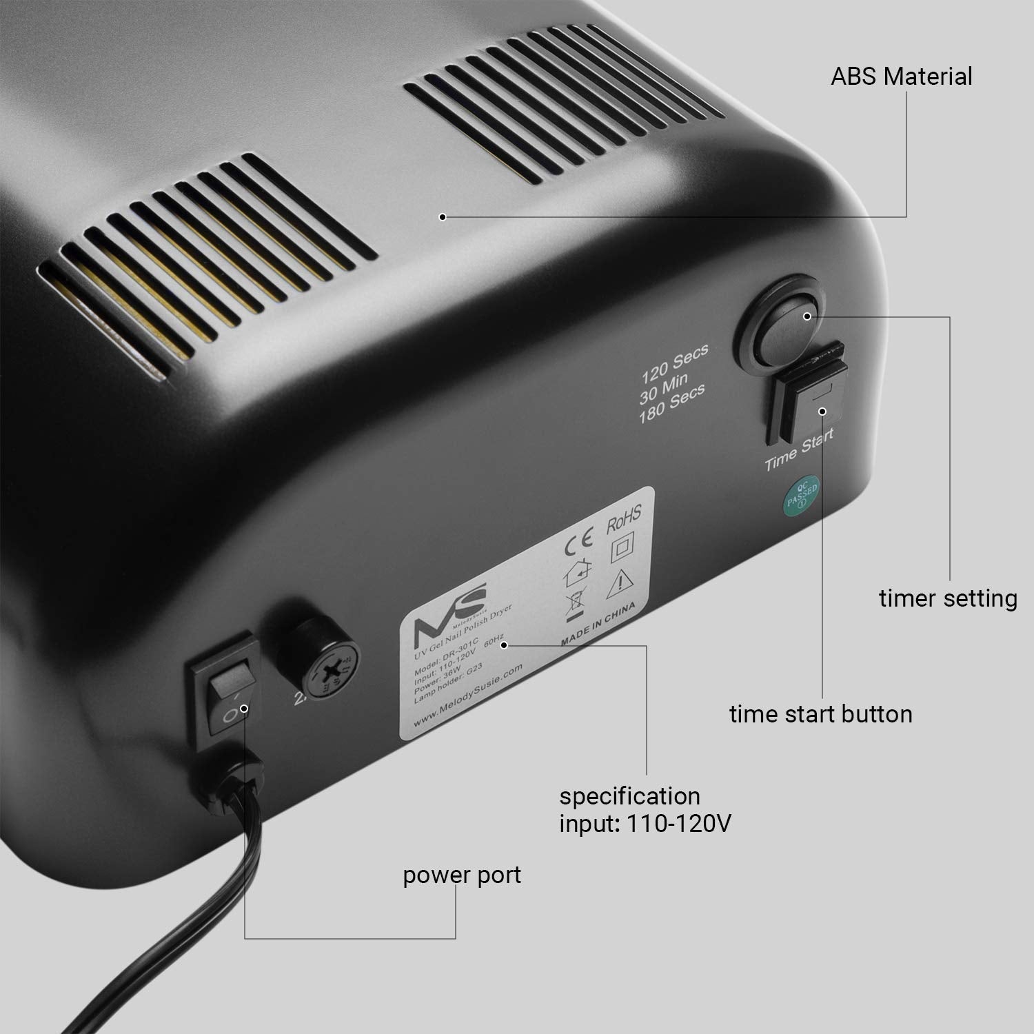 SOL 1 (S-Pro04) UV Nail Lamp - 图片5