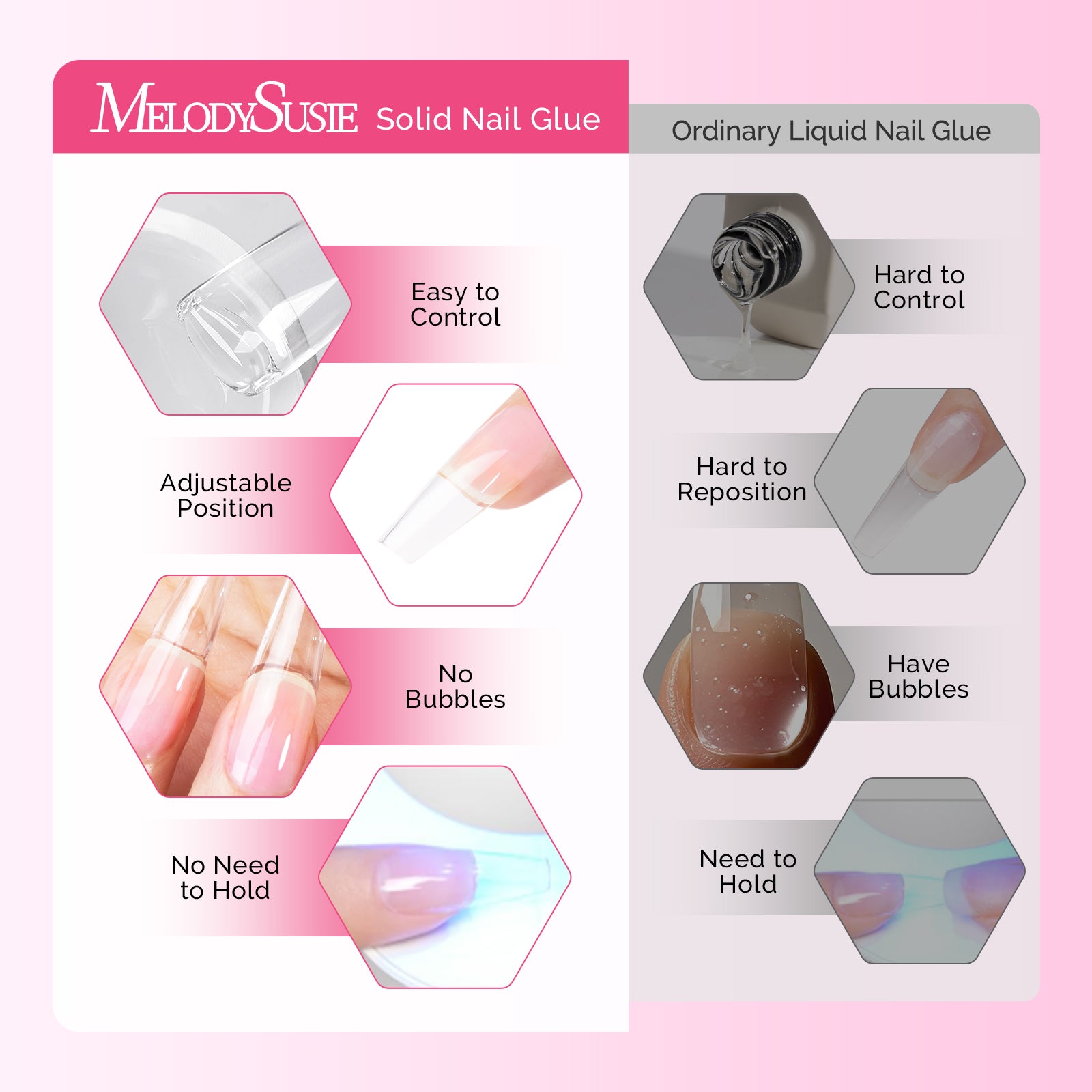 Solid Nail Glue Gel - 图片6