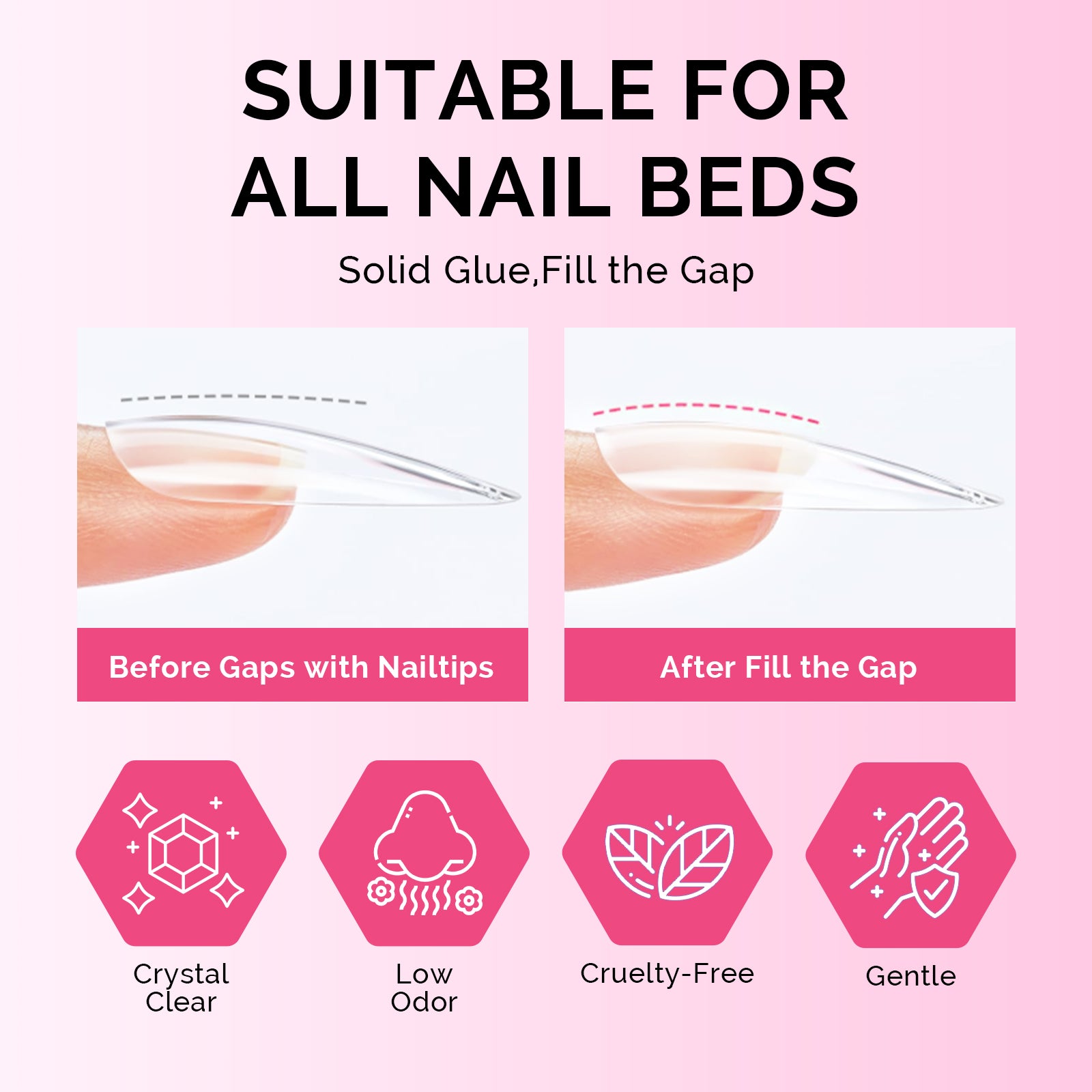 Solid Nail Glue Gel - 图片8