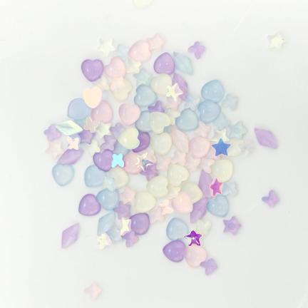 Special Noctilucent Nail Accessories