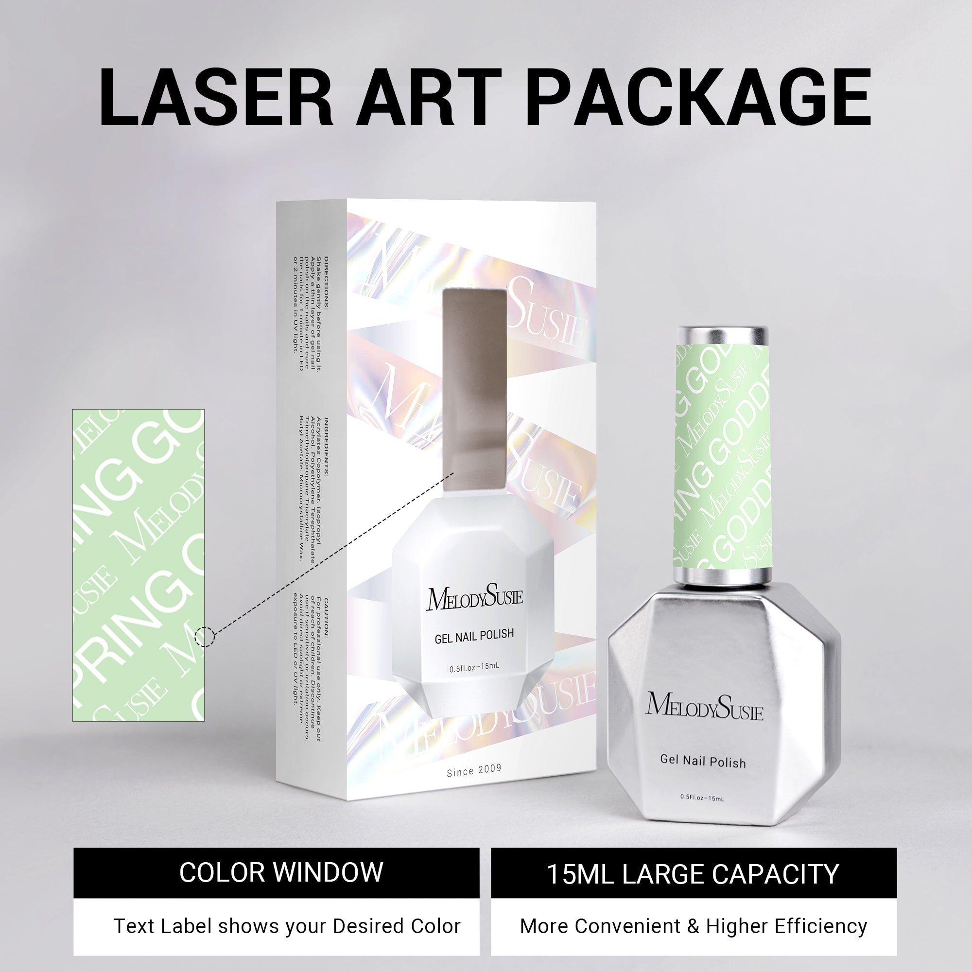 326 Spring Goddess - TPO-Free Thick Nail Gel Polish(15ml) - 图片6