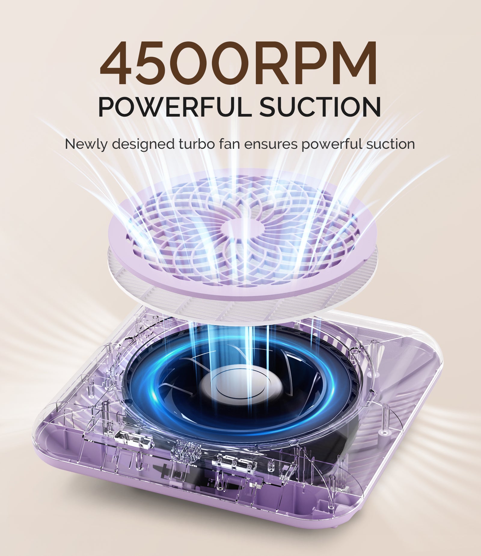 SProF Nail Dust Collector - Purple - 图片3