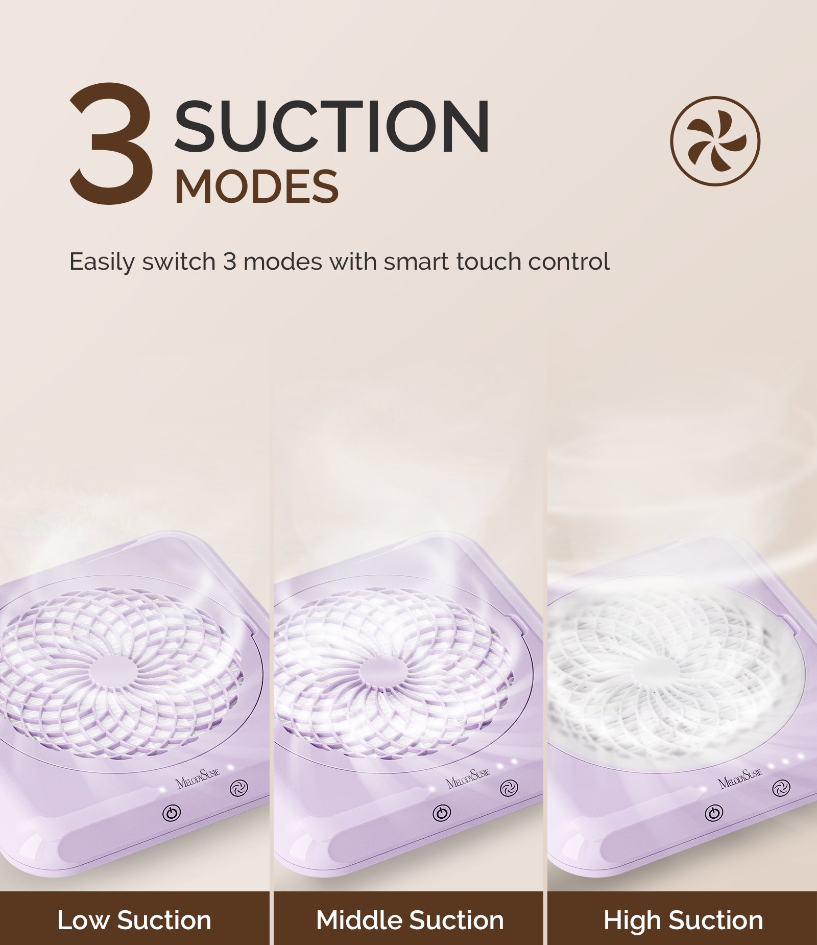 SProF Nail Dust Collector - Purple - 图片4