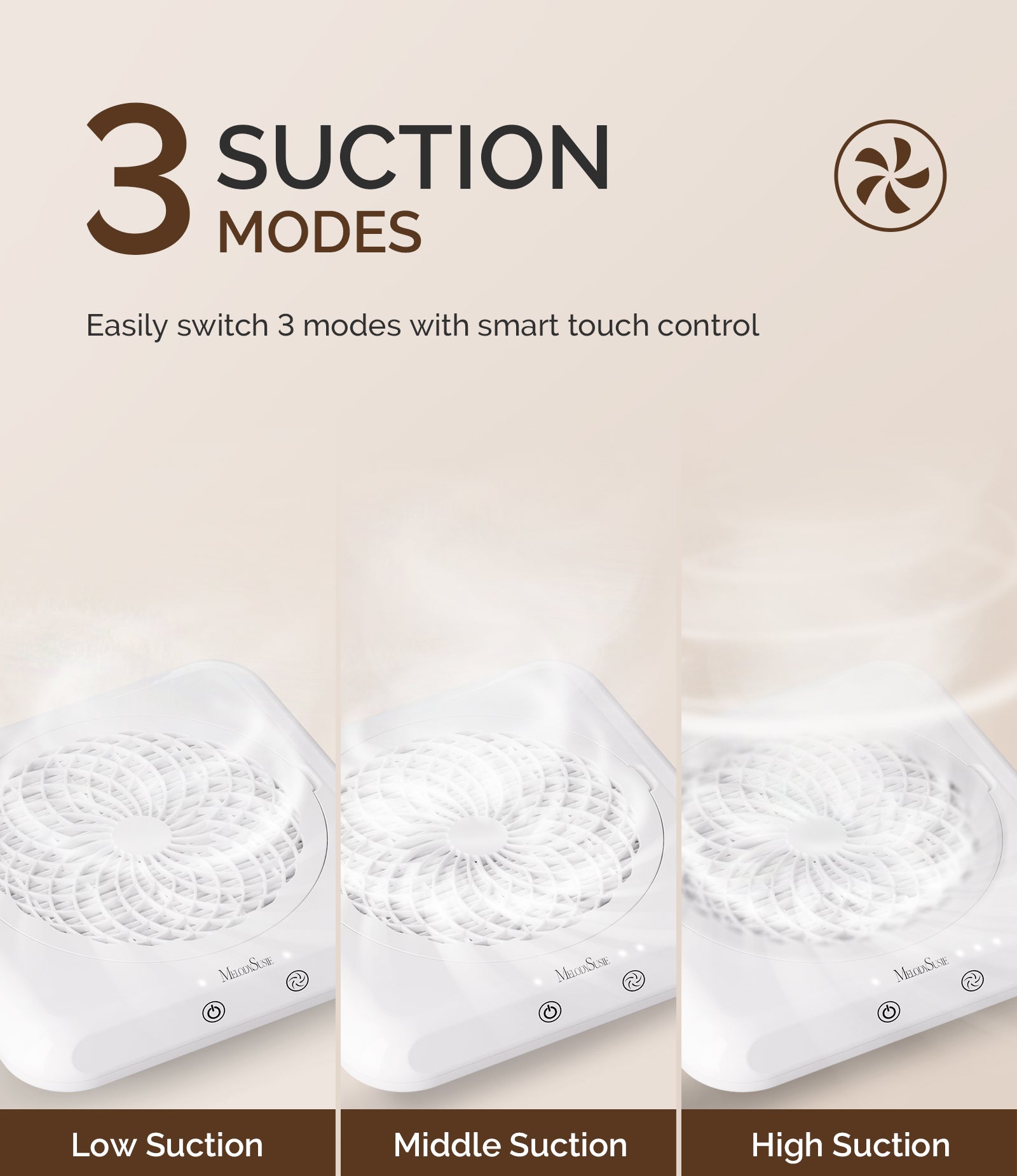 SProF Nail Dust Collector - White - 图片4