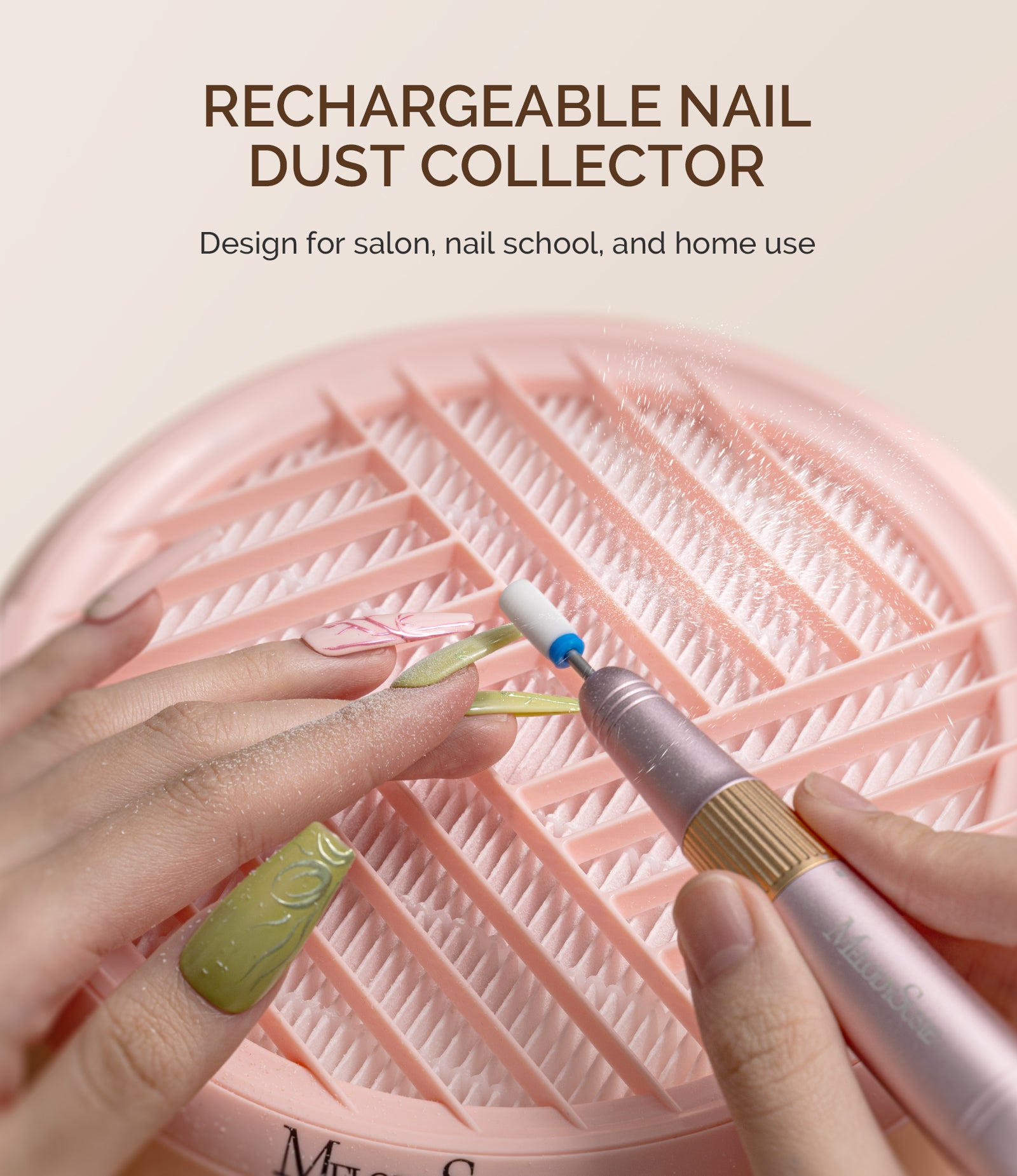 SProR Cordless & Rechargeable Nail Dust Collector Set - 图片5