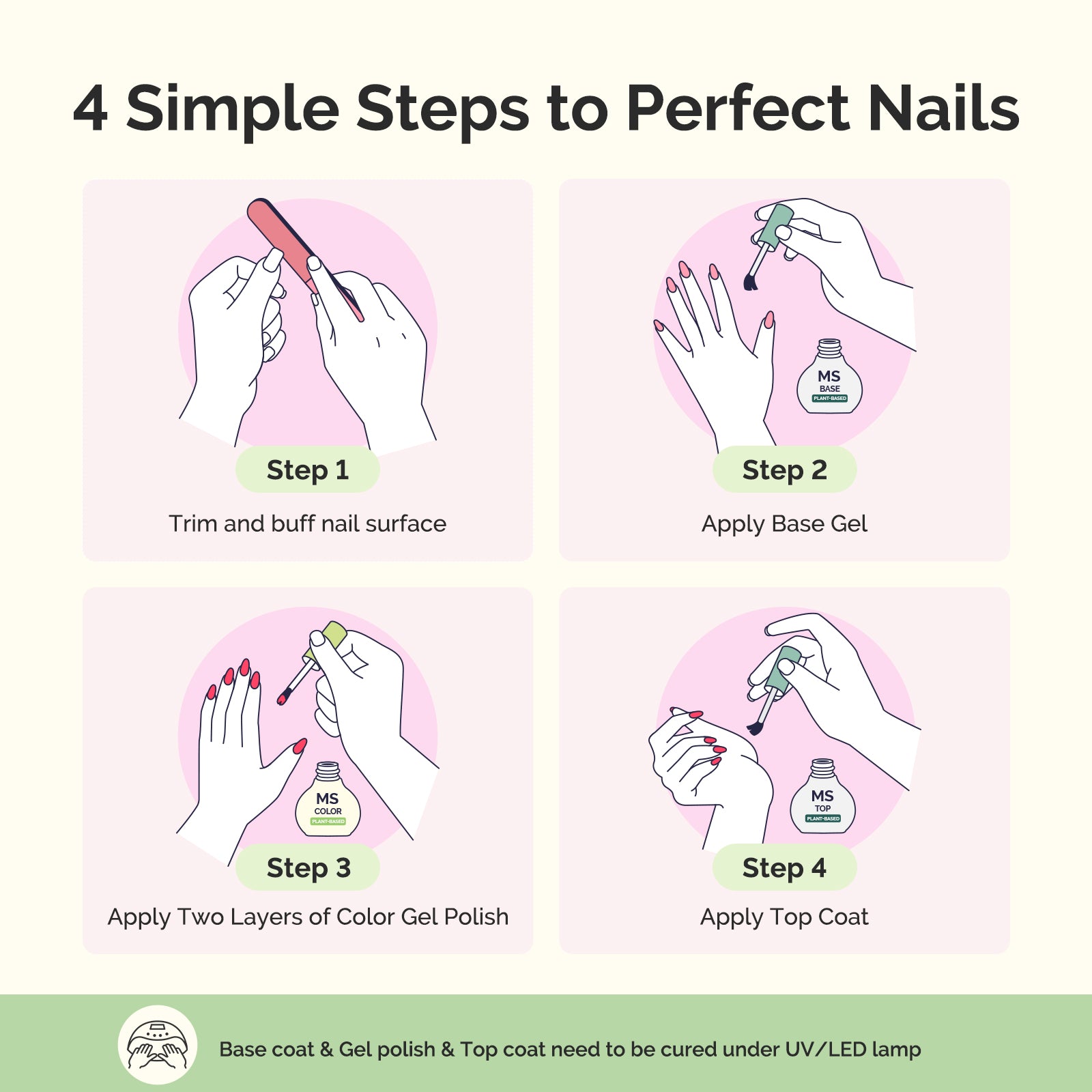 St. Patrick's Day 10ml Plant-based Nail Gel Polish Gift Box - 6 Colors - 图片6