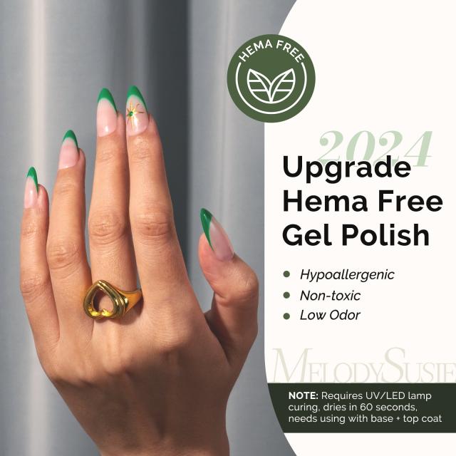 St. Patrick's Day Hema-Free Nail Gel Polish Gift Box - 4 Colors