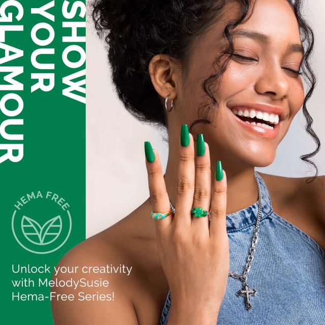 St. Patrick's Day Hema-Free Nail Gel Polish Gift Box - 4 Colors