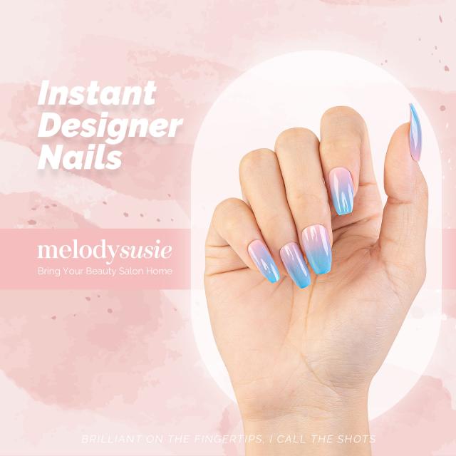 Summer Breeze Acrylic Press On Nails Kits