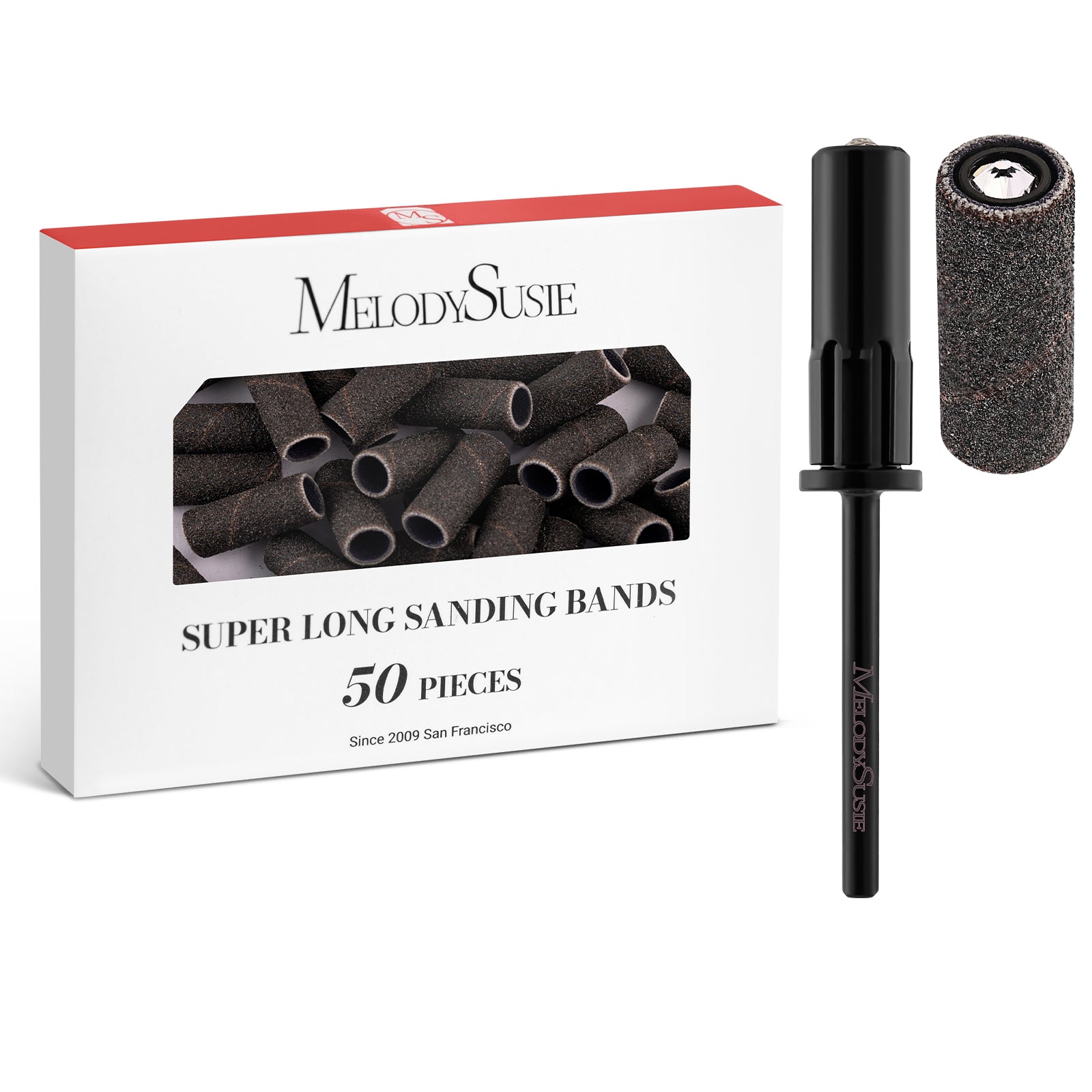 Super Long Sanding Bands with 6.65mm Crystal Mandrel Bit - 50 Pcs - 图片21